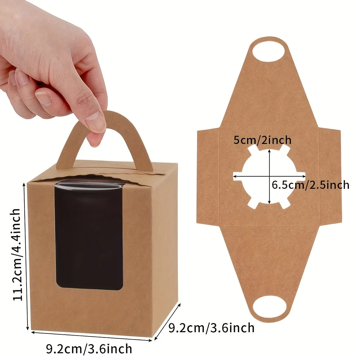 Caja Individual para Cupcake